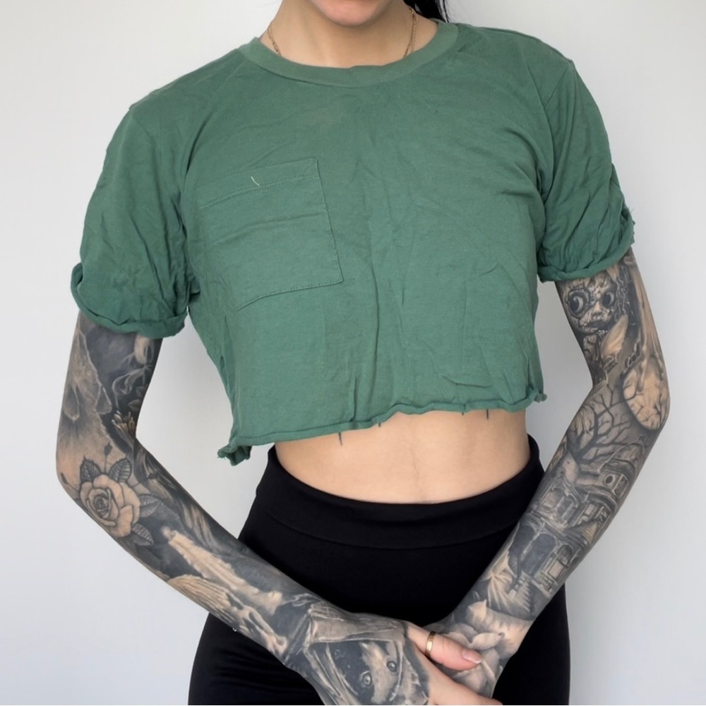 crop top vert